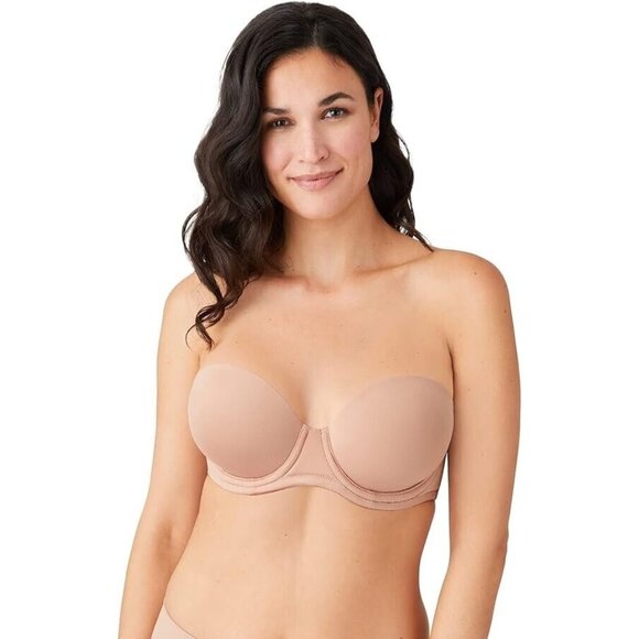 Wacoal Women's Red Carpet Strapless Convertible Bra Strapless 854119 Roebuck 44G - Picture 2 of 12